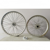 Ensemble de roues chromées 19*1.6 16*1.85 compatible avec Surron Light Bee Light Bee X, ensemble de roues pour moto électrique