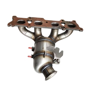 ตัวเร่งปฏิกิริยาแบบสามทางทำจากสแตนเลส ใช้ได้กับรถยนต์ Dongfeng Peugeot 3008/4008/C-Triomphe 2.0L ปี 2014-2016 มาตรฐานยูโร 3 - Product Image 3