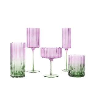 Copas de Cristal Coloridas para Agua, Copas de Vino Personalizadas, Copas de Champán para Fiestas - Product Image 1