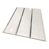 Dalles de plafond en PVC pour faux plafond de bureau, ignifuges et résistantes à l'humidité, avec design de grille pour hôtels et cuisines