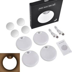 Nueva Lámpara LED Nocturna con Sensor de Movimiento, Regulable, con Base Magnética y Batería Recargable para Dormitorio, Pasillo - Product Image 3
