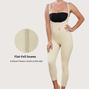 Body de compresión para recuperación de S-SHAPER, <span class=keywords><strong>faja</strong></span> de longitud hasta la mitad de la pantorrilla para transferencia de grasa, Fajas de longitud hasta el tobillo, etapa 1, ropa quirúrgica - Product Image 5