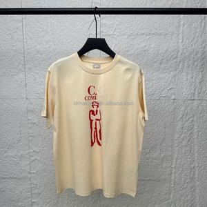 C.P. Camiseta holgada para hombre Inspired |   Camiseta de manga corta con insignia de Goggle |   Ropa Urbana Negra para el Verano |   OEM/ODM Personalizable - Product Image 5