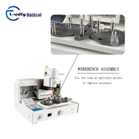 Machine de perçage automatique numérique sans monture pour opticiens, perceuse de lentilles optiques NH-3G