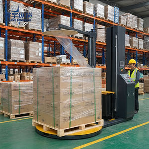 เครื่องพันพาเลทอัตโนมัติ ฟิล์มยืดพันพาเลท เครื่องพันพาเลทแผ่นไม้ เครื่องพันพาเลทสำหรับงานโลจิสติกส์ - Product Image 4