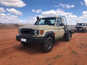 Accesorios para coche YBJ, parrillas de parachoques delantero para <span class=keywords><strong>Land</strong></span> <span class=keywords><strong>Cruiser</strong></span> 79 LC76 79 <span class=keywords><strong>78</strong></span> Pick up SUV 2024-2027 estilo OEM negro LC79 GRILLE - Product Image 4