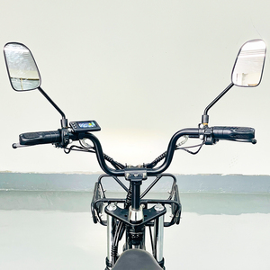 Vélo cargo électrique en gros d'usine 48V65AH double batterie longue autonomie frein à disque hydraulique suspension intégrale pour livraison et trajets quotidiens - Product Image 4