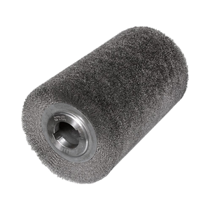 Tambour de <span class=keywords><strong>brosse</strong></span> <span class=keywords><strong>métallique</strong></span> en acier inoxydable de 200mm de diamètre de qualité industrielle et bricolage <span class=keywords><strong>pour</strong></span> le meulage de surface Support OEM personnalisé - Product Image 4