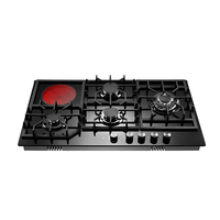 Desain baru peralatan dapur memasak kombinasi keramik dan pembakar Gas