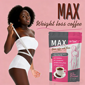Café en Polvo Max Slim al por Mayor de Fábrica con L-Carnitina, Colágeno y Suplementos Herbales de Frijol Blanco para Apoyar la Quema de Grasa - Product Image 4