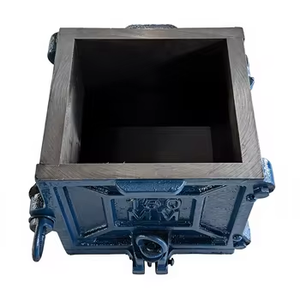 תבניות יציקה מברזל יצוק 150 מ\\\"מ לבטון/צמנט לבדיקה, תבניות יציקה מברזל יצוק לבטון - Product Image 1