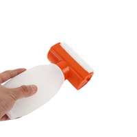 Bouteille de peinture portable avec rouleau, vide, rechargeable, pour peinture au latex, petite taille, pour retouches murales DIY