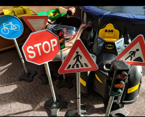 Semáforo de Juguete con Luz y Sonido, Semáforo de Juguete con Base, <span class=keywords><strong>4</strong></span> Caras, 2.<span class=keywords><strong>4</strong></span> Pies de Altura - Product Image 3