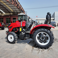 Tracteur agricole compact diesel à 4 roues motrices pour le labour, avec remise fabricant