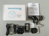 Alarme antivol pour vélo de route 110 dB, étanche IP65, sensibilité réglable sur 7 niveaux, télécommande pour véhicule à moteur, scooter, intérieur