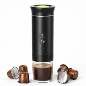 Smart Display Electric Espresso <b>Maker</b> Automatic Capsule Machine 3 in 1 Professional Portable <b>Coffee</b> Machine Factory Manufacture - Product Image 1