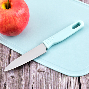 Juego de Cuchillos de Cocina de Viaje de 4 Piezas, Tabla de Cortar, Pelador, Cortador, para Acampar, Hacer Picnic, Asar a la Parrilla - Product Image 4
