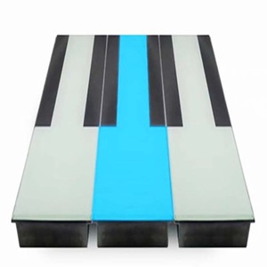 2025 plus récent Vogue Portable Led Dance Floor à vendre verre Transparent - Product Image 1