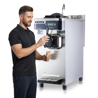 Commerciële pasteurisatiemachine voor ijs, enkelvoudige kop, aanrechtmodel, 14 dagen zonder reiniging, voor kiosk