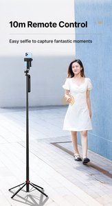 Trípode de luz de relleno para selfie Ulanzi MA09 de alta calidad para <span class=keywords><strong>iPhone</strong></span> 16 15 <span class=keywords><strong>14</strong></span> 13 <span class=keywords><strong>Pro</strong></span> <span class=keywords><strong>Max</strong></span> con soporte de cabeza de bola panorámica de Control remoto - Product Image 5