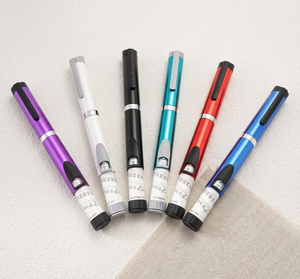 Custom Reusable V3 Push <b>Pen</b> Eco Friendly Durable Water Resistant Metal Body <b>Refillable</b> Peptide Applicator <b>Pen</b> for Skin Care - Product Image 1