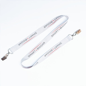 Amerpromo Giá Rẻ Hàng Loạt In Lanyard ID Dây Buộc Có Thể Được Tùy Chỉnh Logo Polyester Dây Buộc - Product Image 4