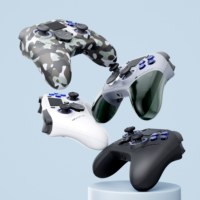 Manette de jeu sans fil GAMINJA BT, contrôleur de jeu 800 mAh, longue durée de veille, double vibration, manette de jeu pour PS5