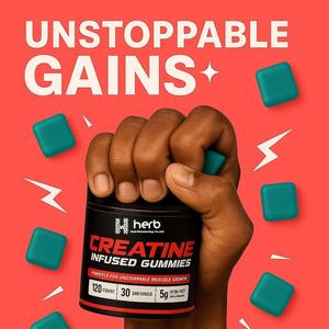 OEM/ODM Private Label <b>Pre</b>-<b>Workout</b> <b>Supplement</b> Energy-Giving Monohydrate Creatine Gummies for Muscle Growth - Product Image 5