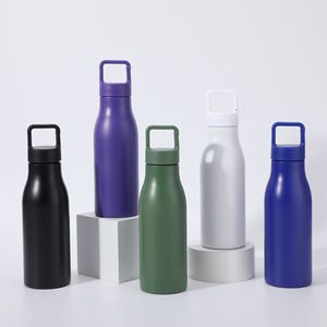 Bouteille d'eau isotherme en acier inoxydable à double paroi, nouvelle conception européenne, pour la randonnée - Product Image 2
