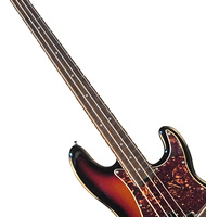 Guitare basse électrique vintage Sunburst