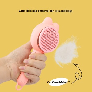 Coupe-ongles pour chat et chien & peigne anti-puces en ABS - Ensemble de toilettage pour animaux de compagnie en trois pièces - Élimine les poils lâches et les puces - Conçu pour les chats et les chiens - Product Image 4