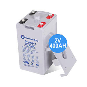 2V <span class=keywords><strong>400AH</strong></span> AGM ゲルバッテリー VRLA 鉛蓄電池 <span class=keywords><strong>2</strong></span>ボルト <span class=keywords><strong>400AH</strong></span> 蓄電池 - Product Image 1