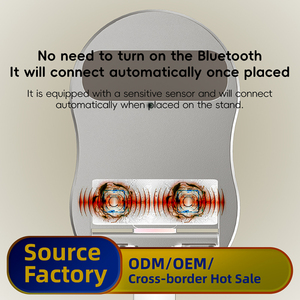 360 độ LED di động ngân hàng điện sạc khung không dây di động loa máy tính bảng với tương tác bàn điện thoại đứng chủ - Product Image 3