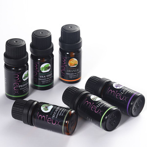 Juego de aceites de aromaterapia puros 100%, difusor orgánico de eucalipto, árbol de té, lavanda, menta, 10ml, juego de aceites esenciales puros 6 - Product Image 3