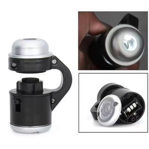 Microscopio universal con zoom óptico de 30X para teléfono móvil, microscopio con clip LED y micro lentes - Product Image 4
