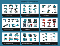 Kit d'outils à main KONSUN 25 pièces avec coffret moulé par soufflage, ensemble d'outils de réparation automobile et d'entretien domestique pour garage DIY