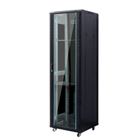 Armoires réseau Zhonghuiheng 42U, 9U, noires, sur pied ou murales, pour électronique grand public, matériel informatique, racks de serveurs – En stock