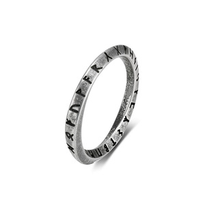 Instagram-worthy Viking-inspired Mbius strip <b>rings</b>, unisex artistic titanium steel <b>rings</b>, niche wedding <b>rings</b>, <b>couple</b> <b>rings</b>. - Product Image 5