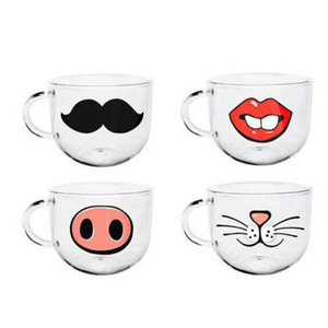 Copo de café de vidro fofo feito à mão para gatos, copo moderno de vinho e cerveja, refrigerante, leite, água, suco e chá, ideal para amantes de gatos, novidade - Product Image 5