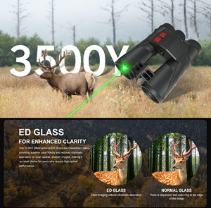 अल्ट्रा हाई डेफिनिशन 1500y रेंज शिकार दूरबीन के साथ रिमोट पहले एल्गोरिदम लेजर रेंजफाइंडर - Product Image 2