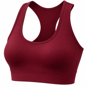 Custom Women Sports Bra Seamless Padded High <b>Support</b> Yoga Gym Fitness Running Training Workout Activewear <b>Crop</b> <b>Top</b> Activewear - Product Image 5