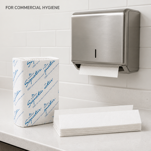 Papier toilette plié en C, forte absorption d'eau, pour usage hôtelier - Product Image 5