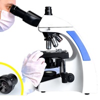 Lab Trinocular Electronic USB Digital Biological Microscope with Camera Price for Comprehensive Visualization