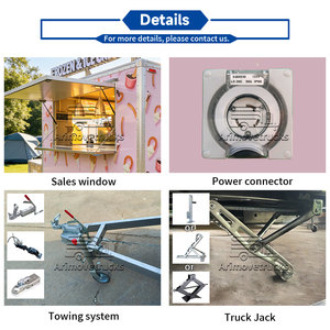 Camión <span class=keywords><strong>de</strong></span> Comida Personalizado para la Calle, Mini Food Truck <span class=keywords><strong>de</strong></span> Guangzhou para Alquiler, para Pollo Asado, Shawarma, Papas <span class=keywords><strong>al</strong></span> <span class=keywords><strong>Horno</strong></span>, Contenedor <span class=keywords><strong>de</strong></span> Comida - Product Image 5