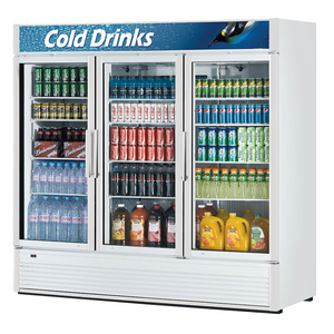 Congelador expositor comercial con puerta de cristal para bebidas y carne, equipo de refrigeración - Product Image 3