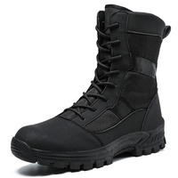 Bottes de randonnée de chasse camouflage pour hommes, bottes de désert à haute cheville pour hommes