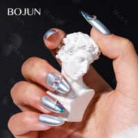 Poudre de chrome liquide effet miroir Bojun MFDA 16 couleurs, pigment métallique changeant de couleur, sans TPO, MSDS, vente en gros, usine, personnalisable