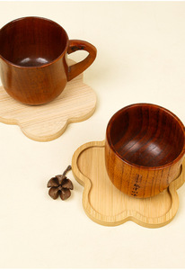 Posavasos de bambú, venta al por mayor, manteles individuales aislados de bambú y madera, alfombrilla para mesa de almuerzo anti-caliente, alfombrilla para taza de té en stock - Product Image 4