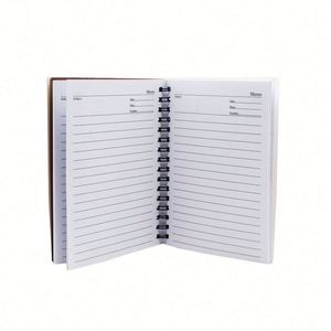 Cuaderno Personalizable Qualisub A6 con Cubierta de PET y Espiral, Cuaderno Sublimable en Blanco, Bloc de Notas Adhesivas de Colores para Promociones - Product Image 4