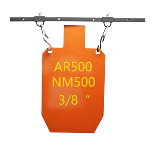 Plaque en acier AR500, durable et polyvalente, épaisseur 3/8, 12 x 20 pouces, cible de tir silhouette - Product Image 1